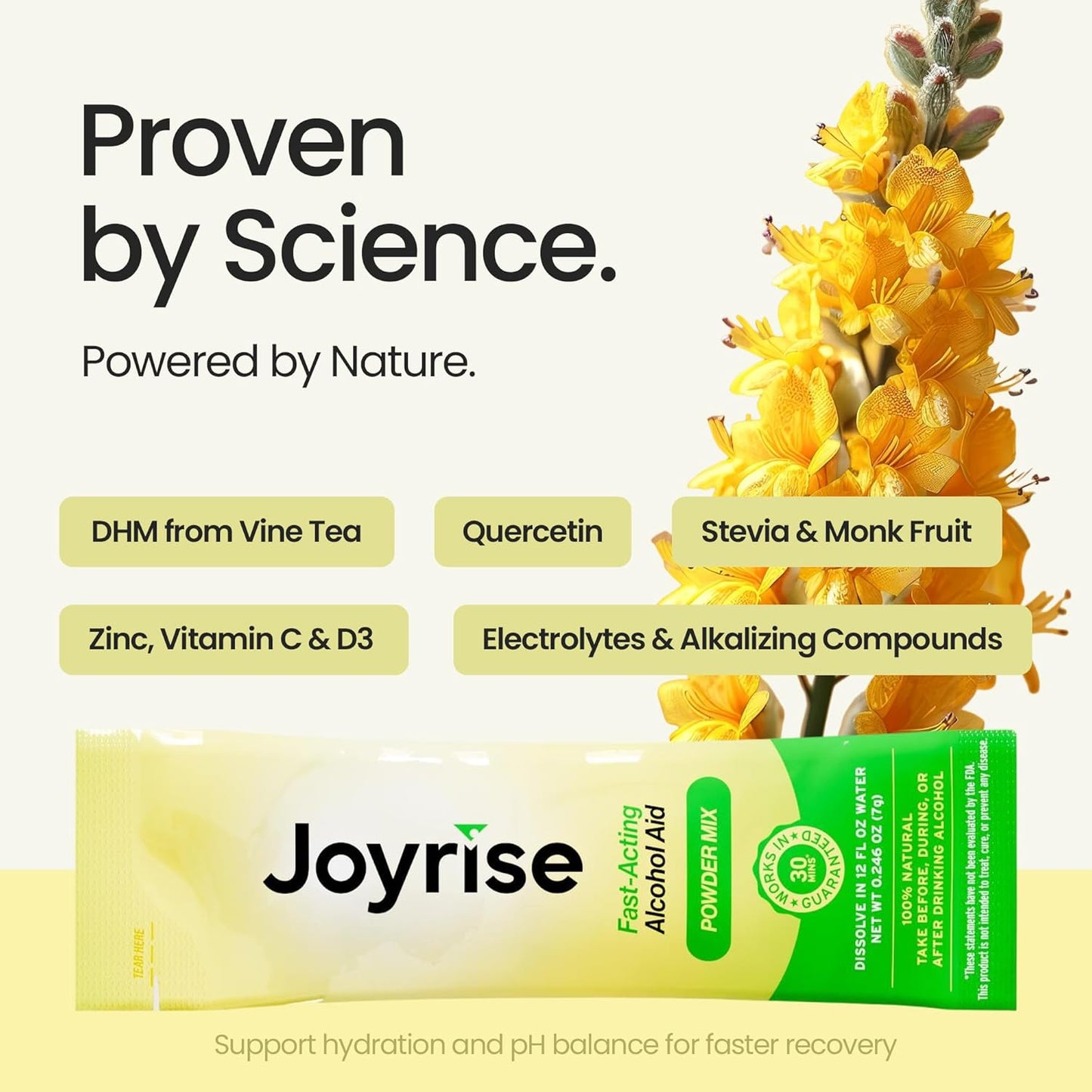 Joyrise® Fast Acting Relief & Recovery Drink Mix