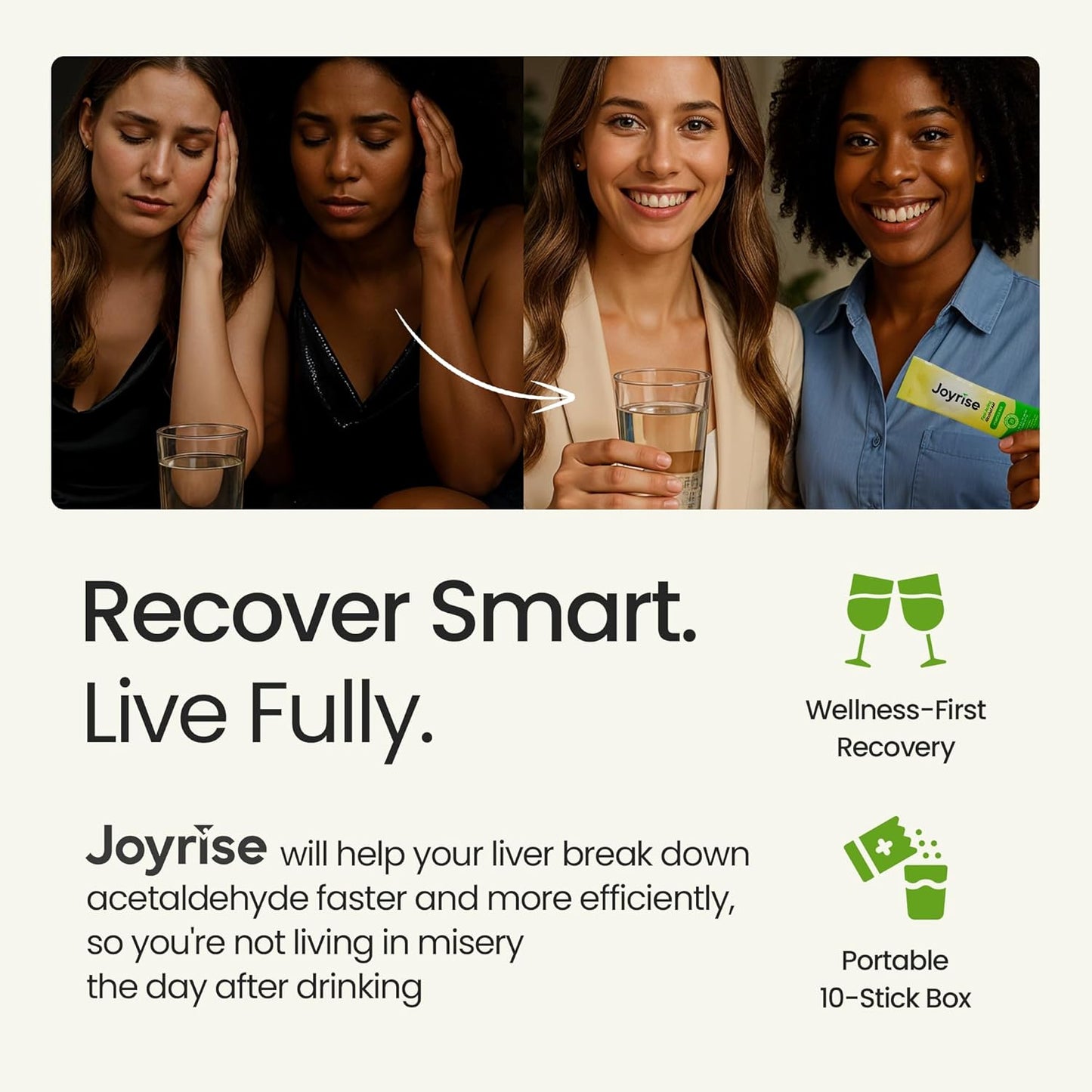 Joyrise® Fast Acting Relief & Recovery Drink Mix