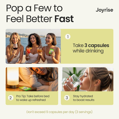 Joyrise® Fast Recovery & Relief Aid Capsule Packets