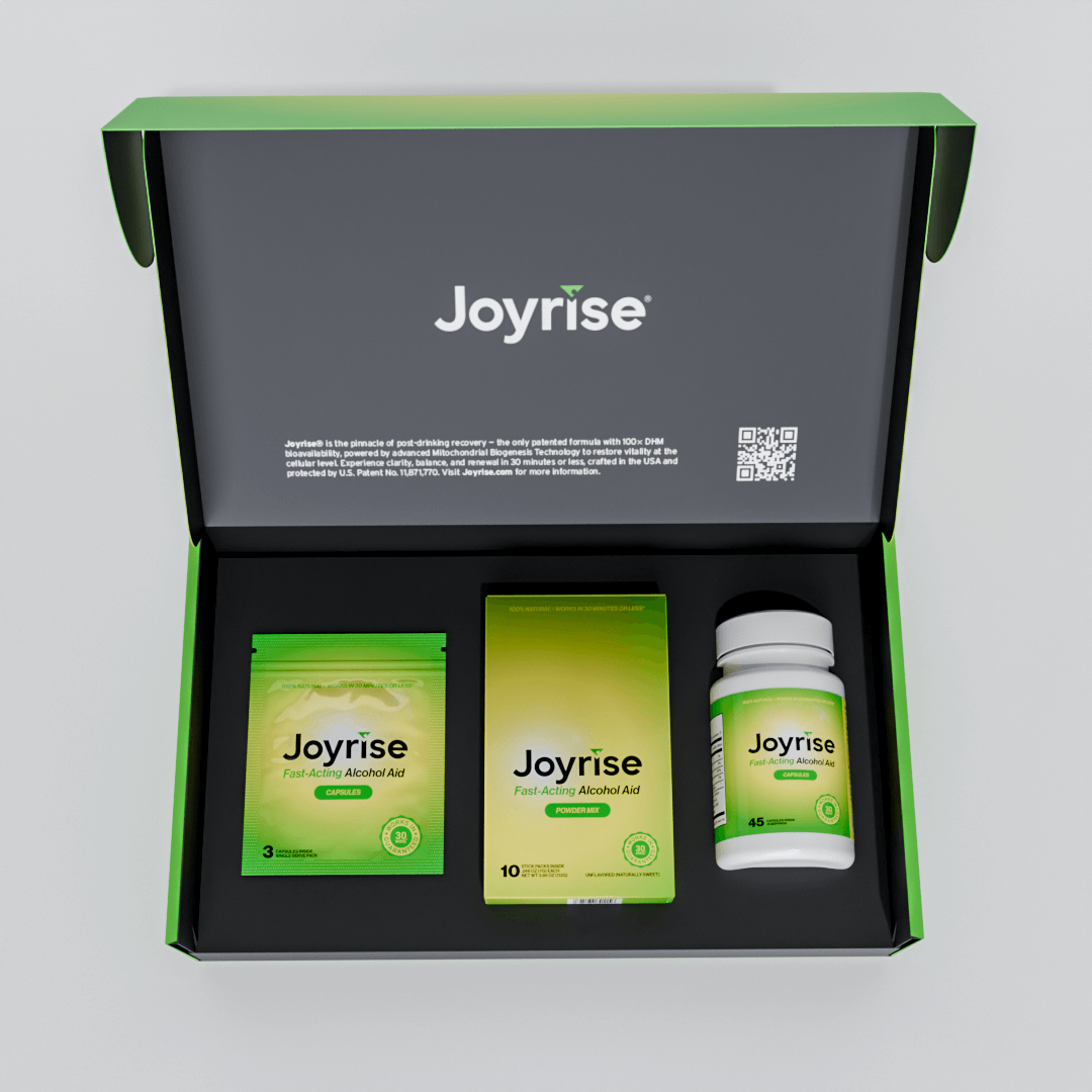 Joyrise Gift Box | Alcohol Metabolizing Aid Bundle